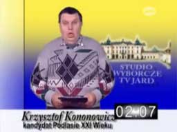 Kandydat na prezydenta - Krzysztof Kononowicz
