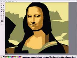Mona Lisa w MS Paint