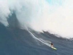 Surfing tsunami
