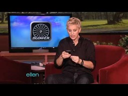 Ellen testuje aplikacje Apple