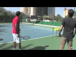 Roger Federer robi dowcip trenerowi