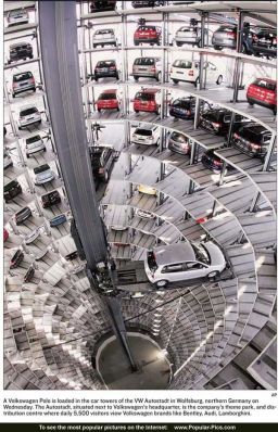 Japoński automatyczny parking dla samochodów