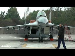 MiG-29 na hamowni