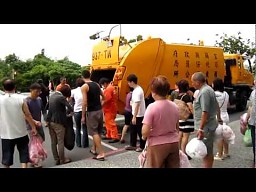 Zbiórka śmieci na Tajwanie