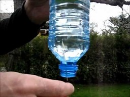 Magiczna butelka z niewylewającą się wodą