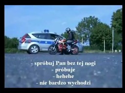 Uprzejmy policjant z Polski