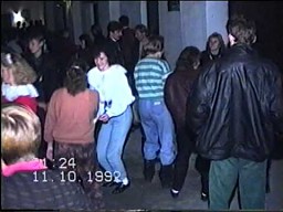 Zabawa taneczna - Bobrek 1992 r.