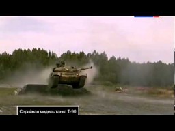 Tak "skacze" czołg T-90