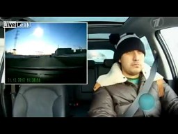 Rosyjska reakcja na widok spadającego meteorytu