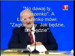 Kawał o Łukaszence opowiada prezes telewizji