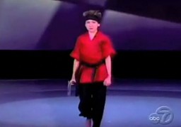 Szalony 10 letni ninja