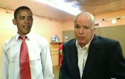 Taneczny pojedynek Obamy i McCaina