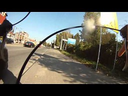 Chamstwo wobec rowerzystów