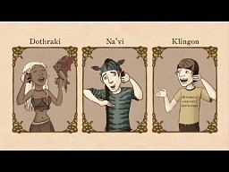 Co wspólnego mają ze sobą języki elficki, klingoński, dothraki, na'vi ?