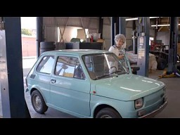 Fiat 126p w reklamie Mirindy