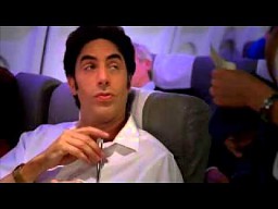 Sacha Baron Cohen pokazuje jak podrywać w samolocie