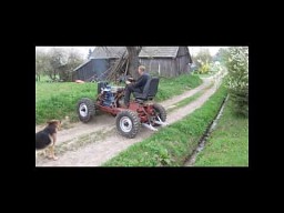 Terenowy traktor domowej roboty