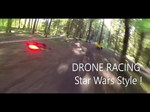 Wyścig dronów w stylu Star Wars