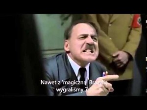 Hitler dowiaduje się o przegranej Niemiec