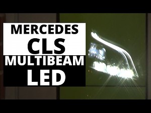Mercedes CLS i inteligentne światła