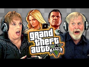 Dziadkowie grają w Grand Theft Auto V