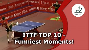 10 zabawniejszych momentów w ping-pongu