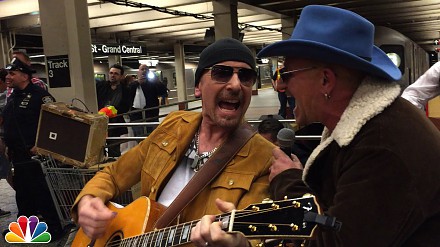 Nikt ich nie rozpoznał, a to U2 dawało koncert na stacji metra