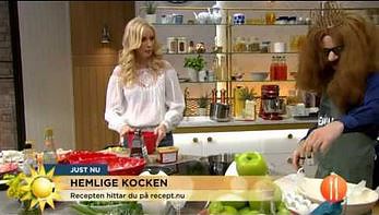 Food Emperor w szwedzkiej telewizji śniadaniowej