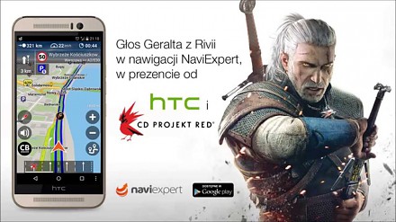 Głos Wiedźmina Geralta w Nawigacji NaviExpert!