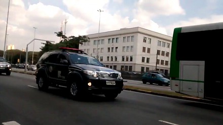 Brazylijska policja, Toyota Fortuner i test łosia