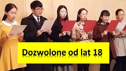 Studenci polonistyki z Pekinu śpiewają po polsku