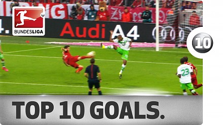 10 najefektowniejszych bramek w Bundeslidze