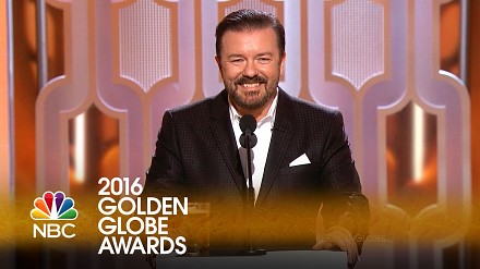 Ricky Gervais i jego monolog na rozdaniu Złotych Globów