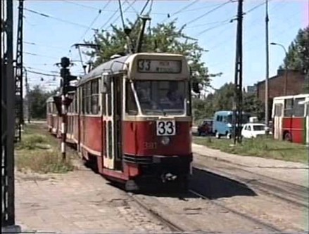 Warszawskie tramwaje - lipiec 1989