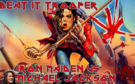 A gdyby tak połączyć Michaela Jacksona z Iron Maiden? Beat it, trooper!