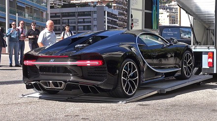 Bugatti Chiron w Monaco - co za maszyna!