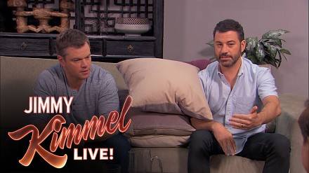 Matt Damon i Jimmy Kimmel na terapii dla par