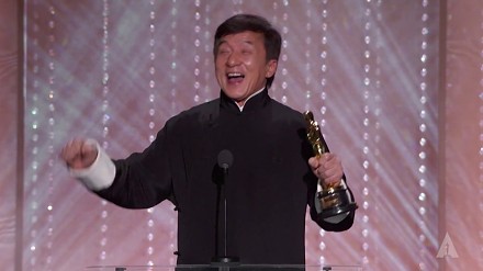 Jackie Chan otrzymuje honorowego Oscara
