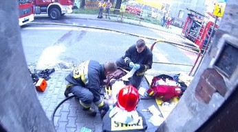 Polscy strażacy w akcji || JRG Świętochłowice