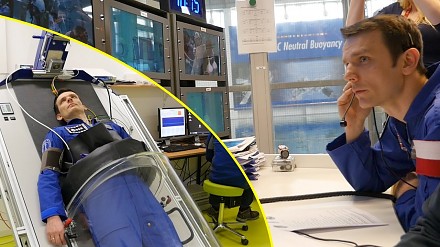 SciFun przygotowuje się do lotu w kosmos w Europejskim Centrum Astronautów