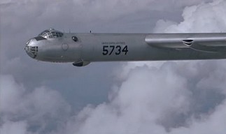 Niesamowita scena startu B-36 "Peacemaker"