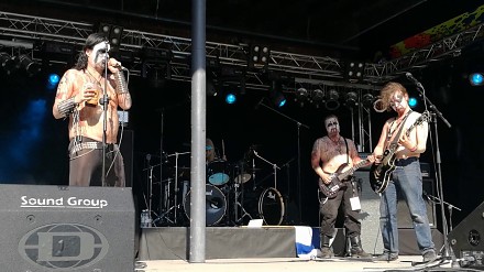 Fińska grupa metalowa i koncert zagrany na niezłej bani