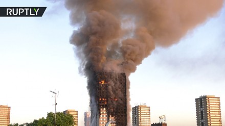 Ogromny pożar wieżowca w Londynie