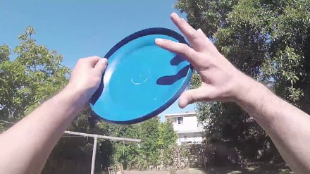 Odzyskiwanie frisbee z dachu!