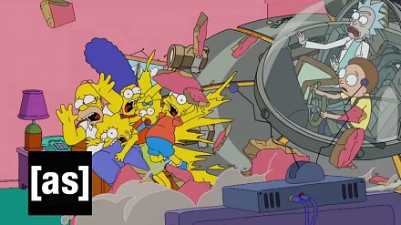 Rick & Morty - Morty zabija Simpsonów!