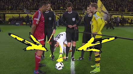 Zabawny rytuał przedmeczowy bramkarza Borussii Dortmund