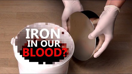 Jak zachowa się krew przy bardzo mocnym magnesie?