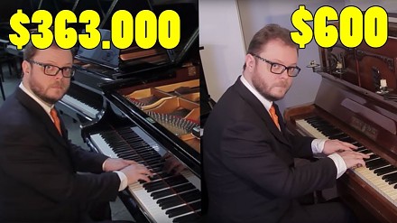 Różnica między tanim i drogim fortepianem