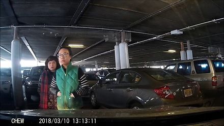 Kradzież miejsca parkingowego - poziom Azjatka