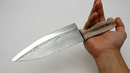 Przepis na szybki nóż z folii aluminiowej